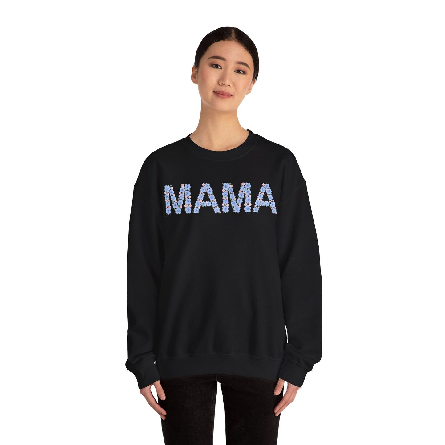 Mama Floral Crewneck Sweatshirt
