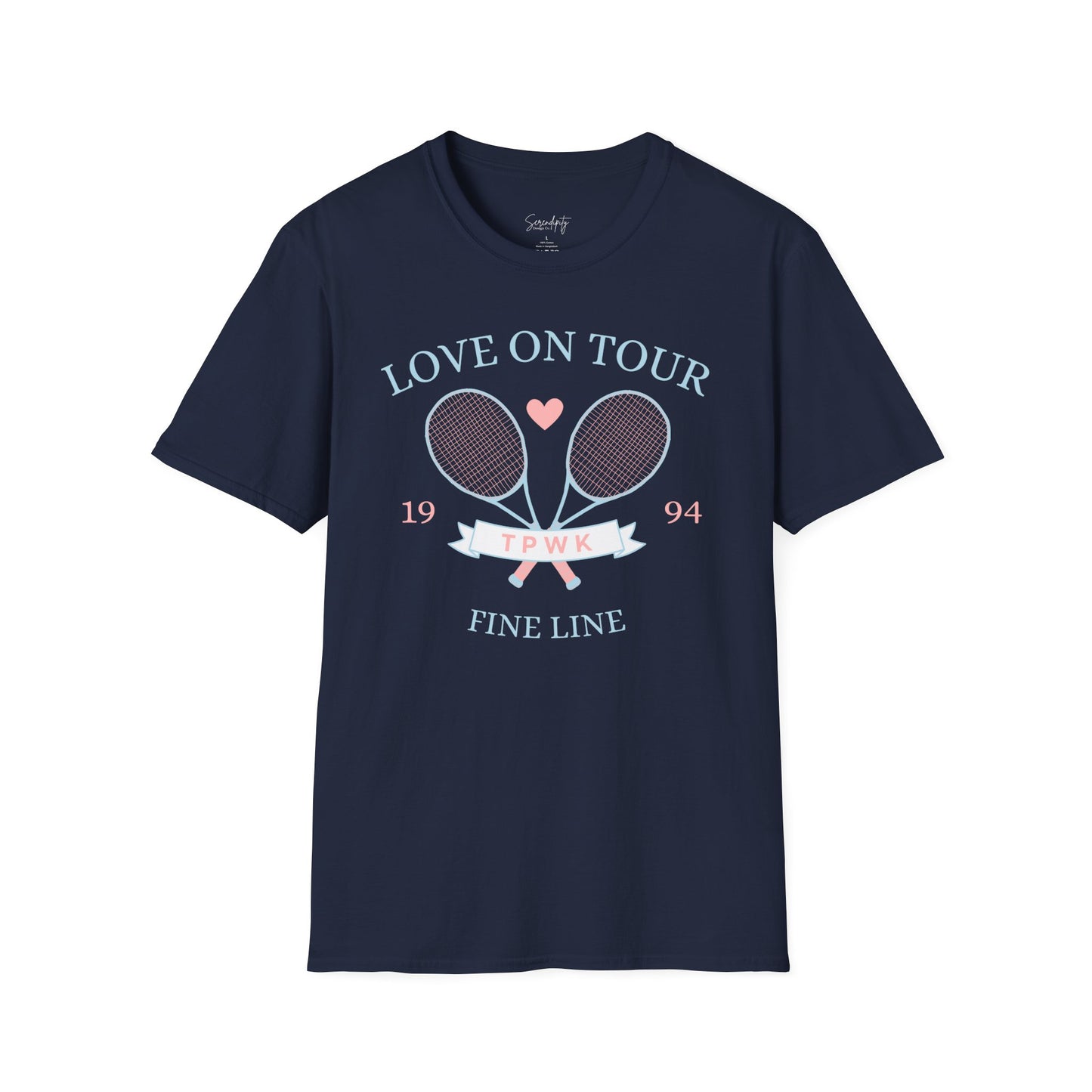 Love On Tour Tennis Club Soft Style Tee
