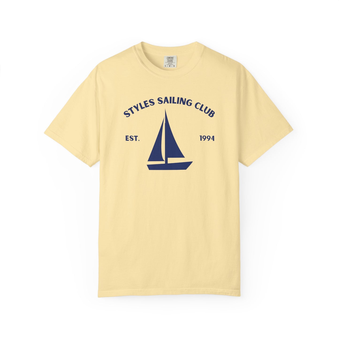 Styles Sailing Club Comfort Colors Tee