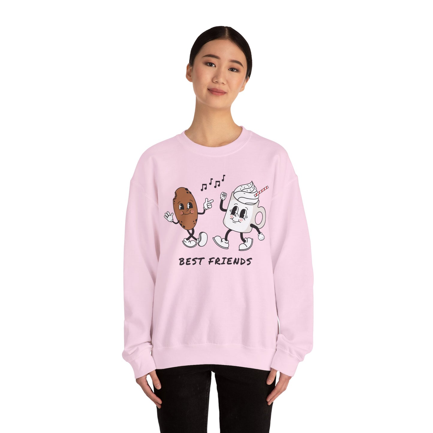 Milk & Cookies Best Friends Crewneck Sweatshirt