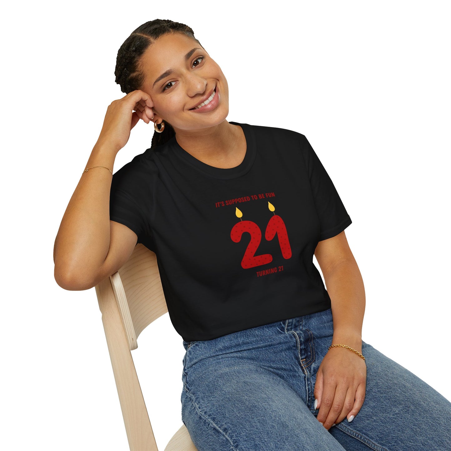 Turning 21 Soft Style Tee