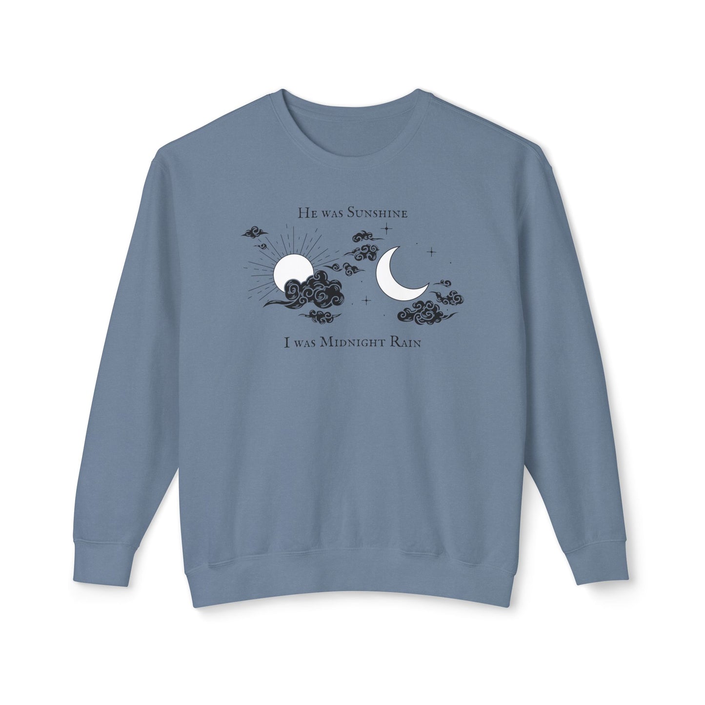 Midnight Rain Comfort Colors Sweatshirt