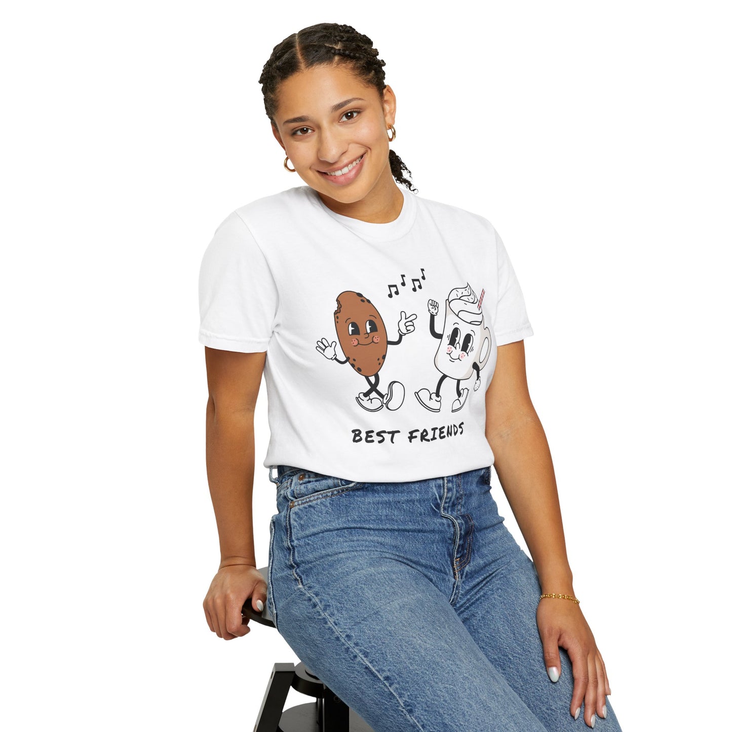 Cookies & Milk Best Friends Comfort Colors Tee