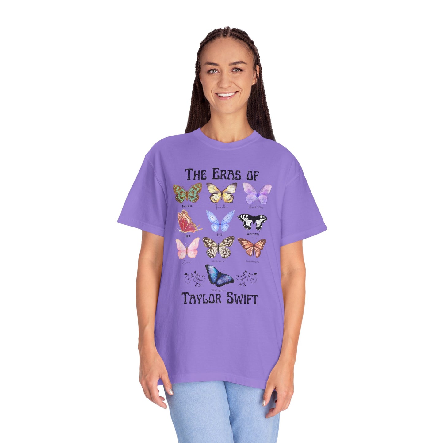 Butterfly Eras Comfort Colors Tee