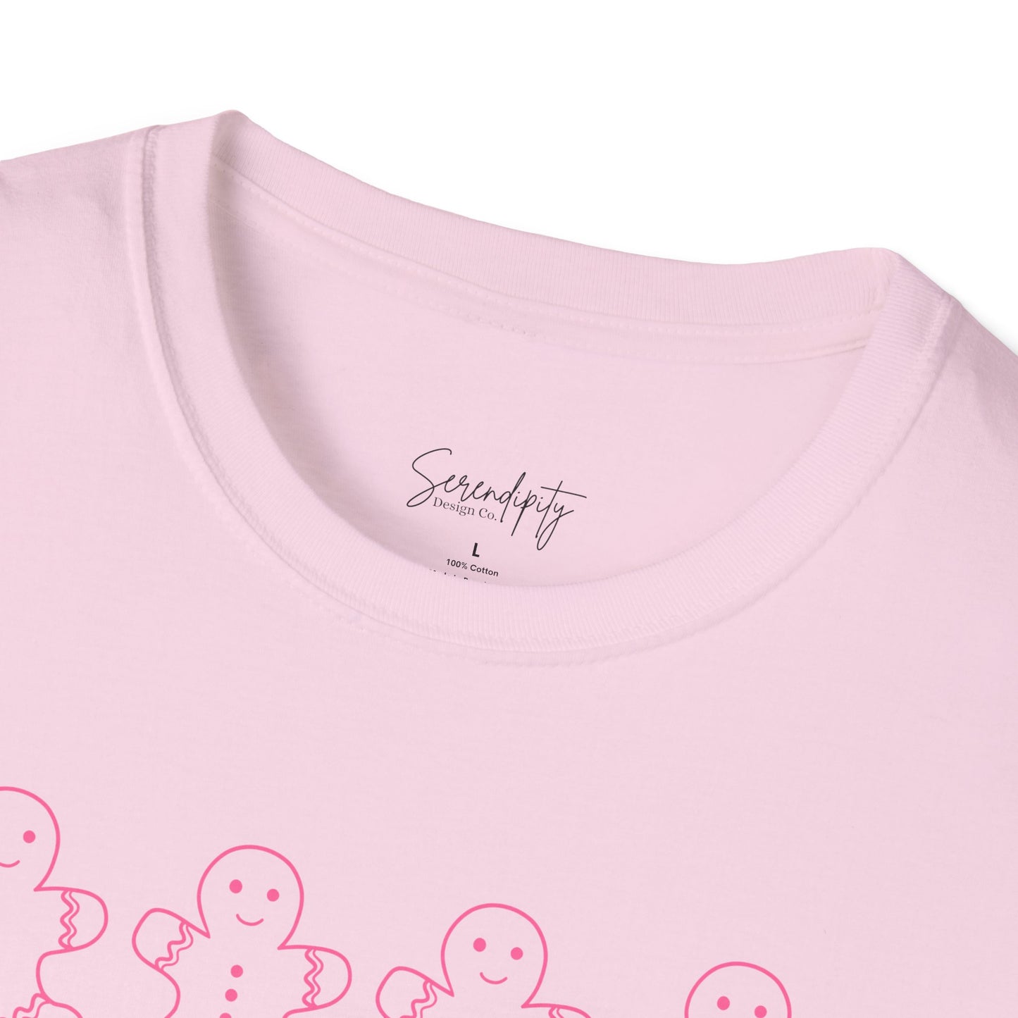 Pink Gingerbread Soft Style Tee