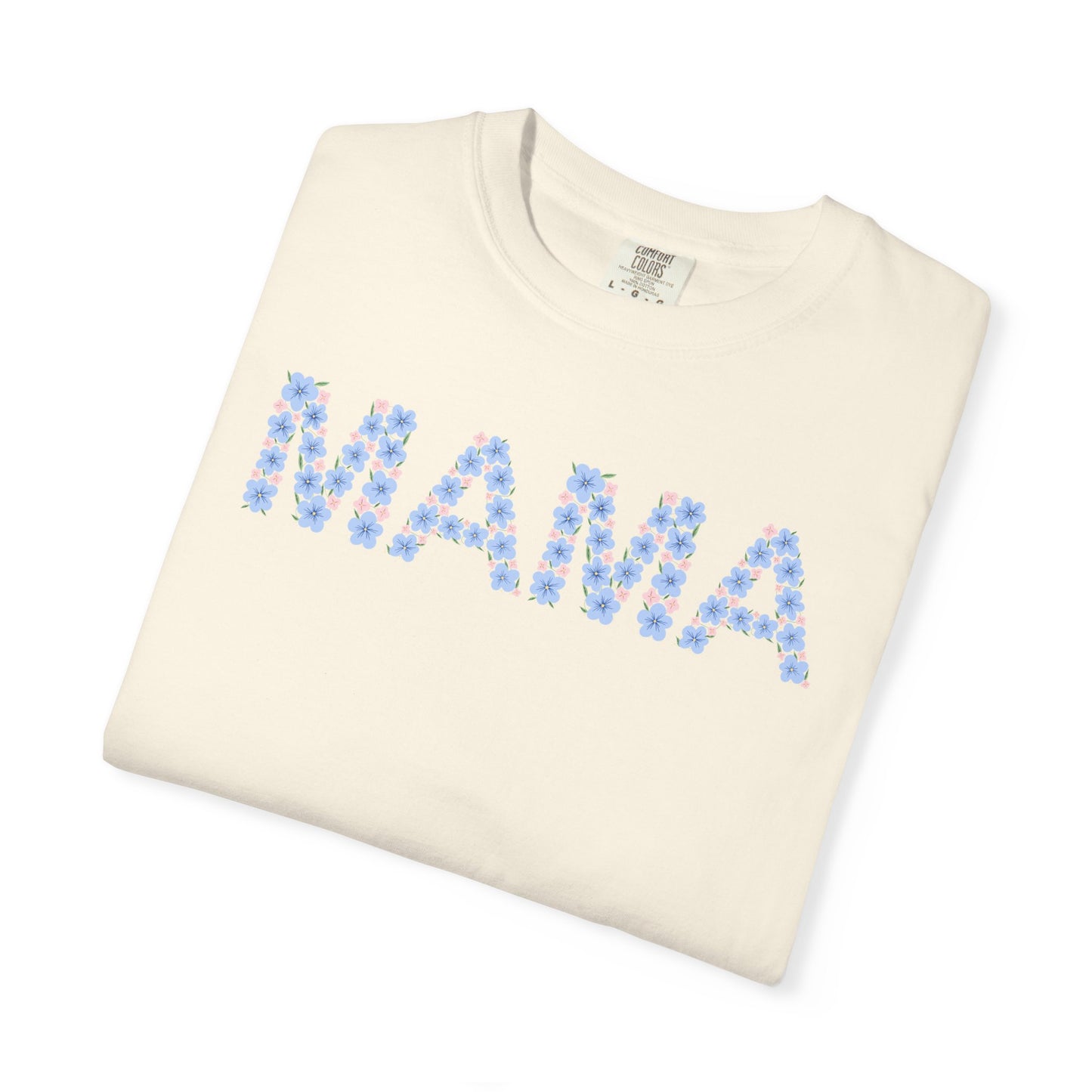Mama Floral Comfort Colors Tee