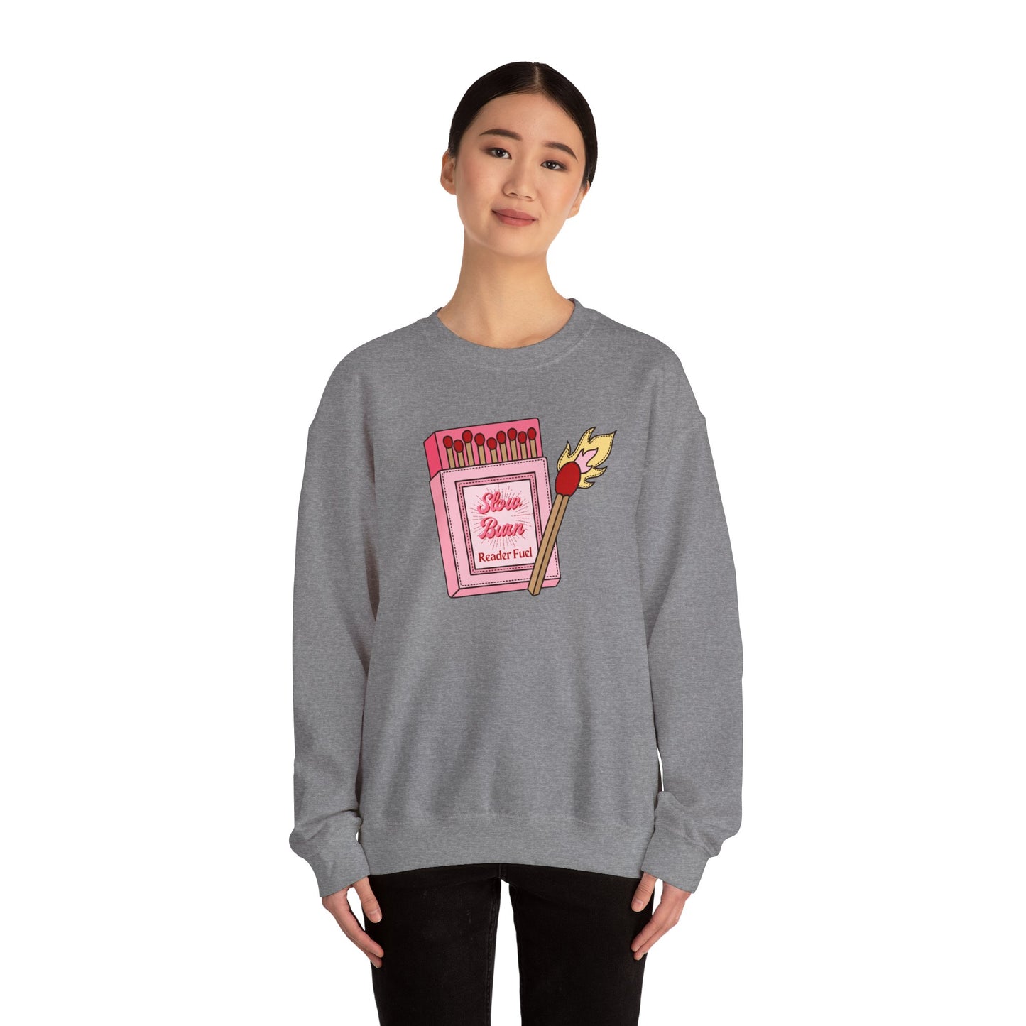 Slow Burn Matches Crewneck Sweatshirt