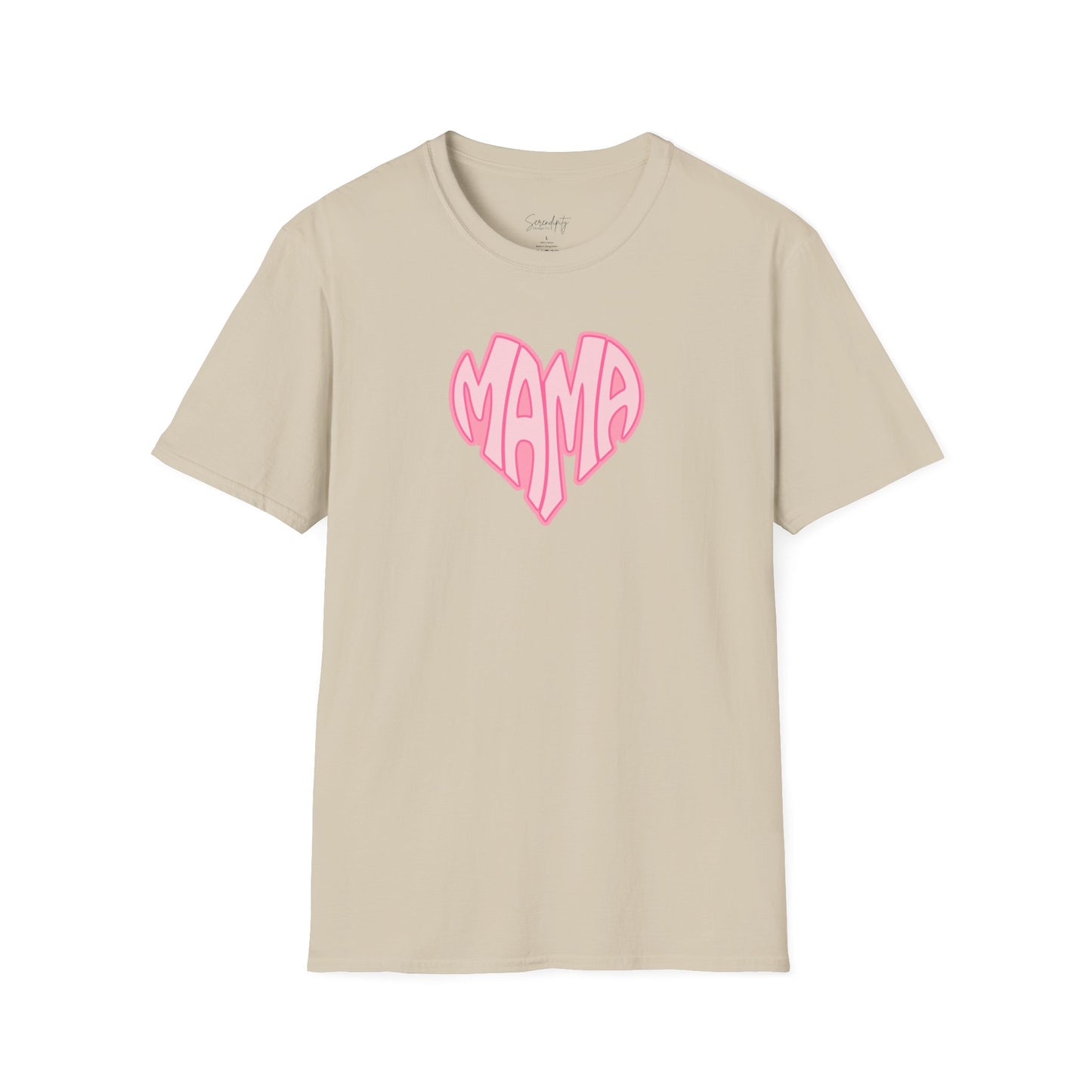 Mama Heart Soft Style Tee