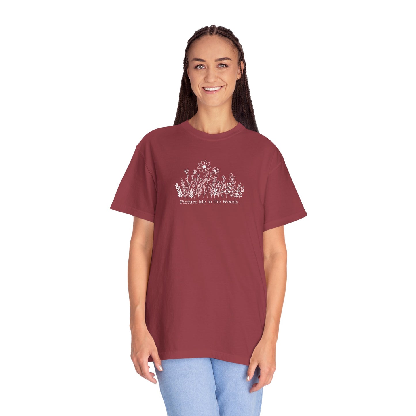 Picture Me in the Weeds Comfort Colors Tee