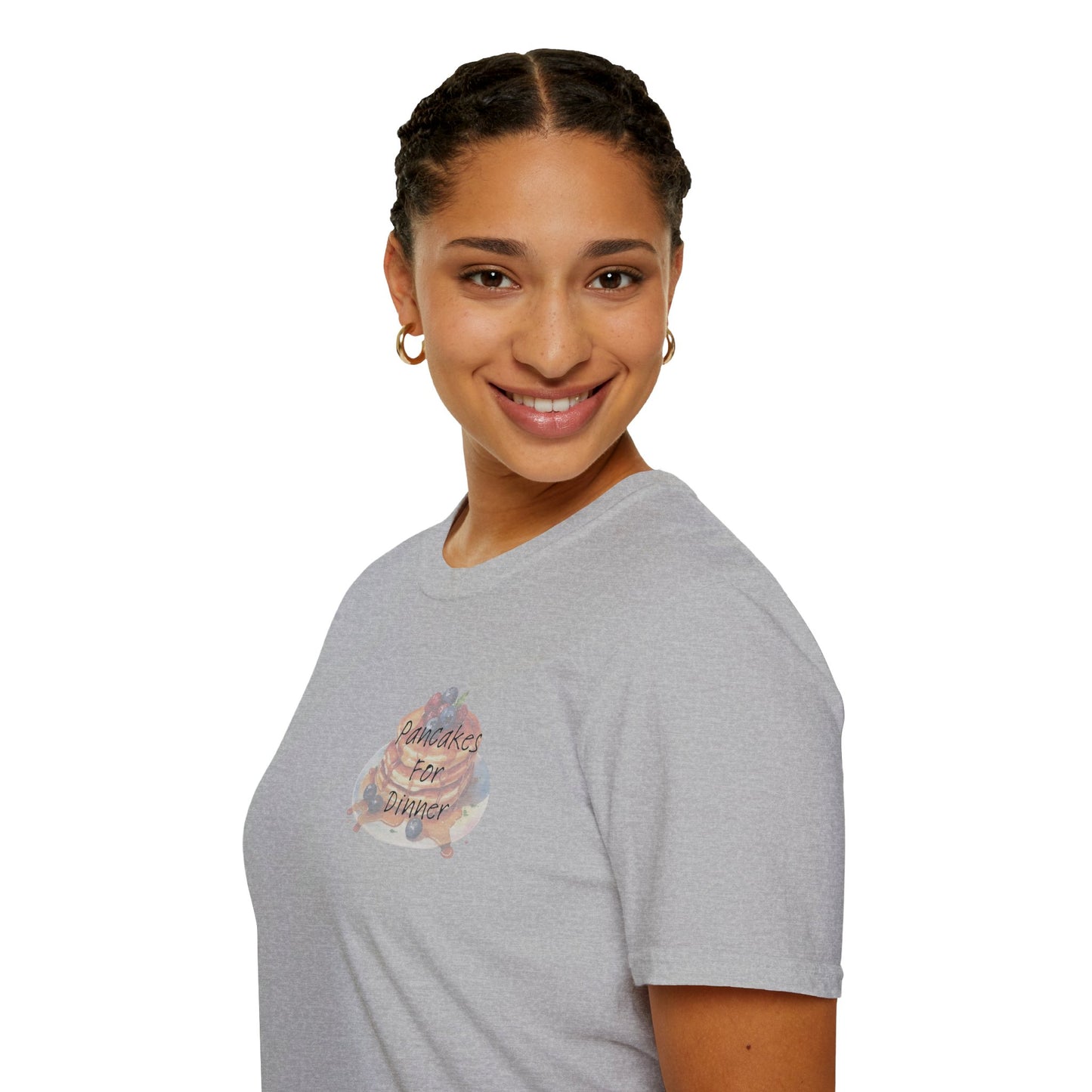 Pancakes for Dinner Soft Style Tee