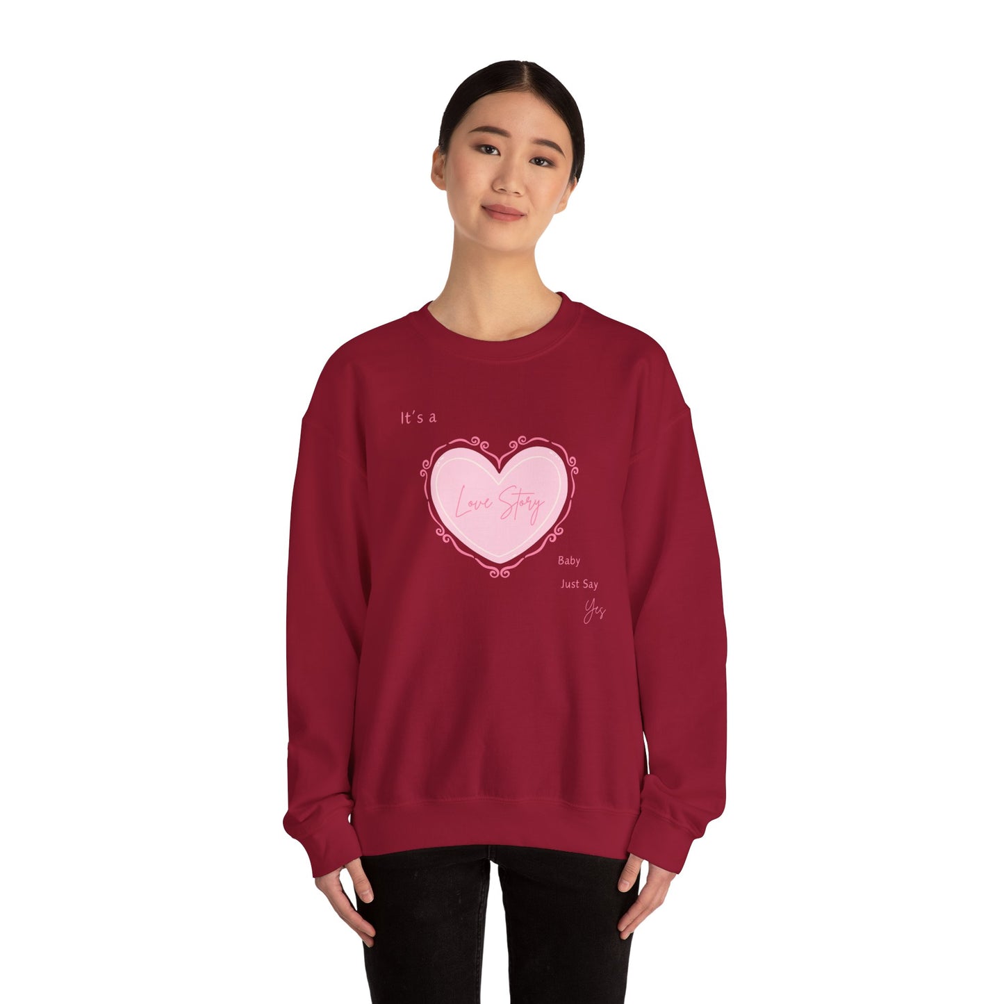 Love Story Coquette Crewneck Sweatshirt