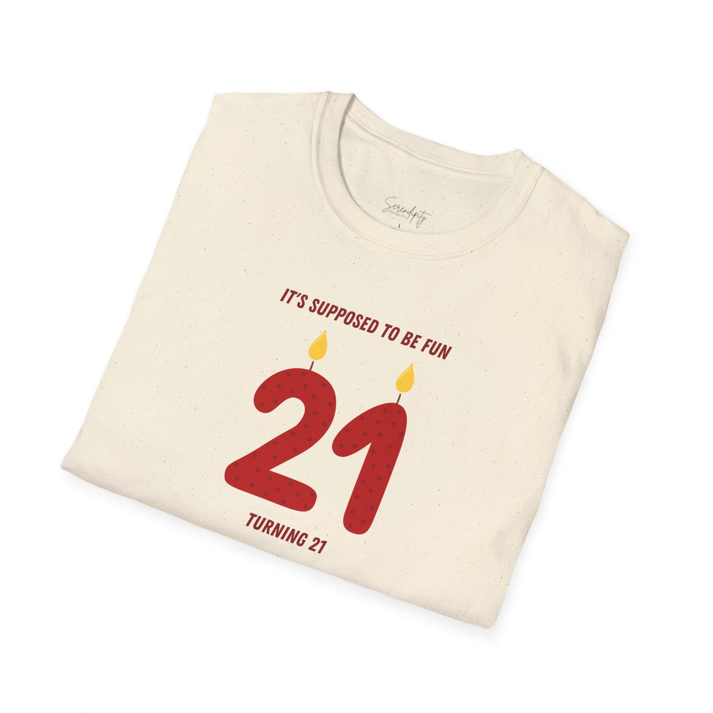 Turning 21 Soft Style Tee