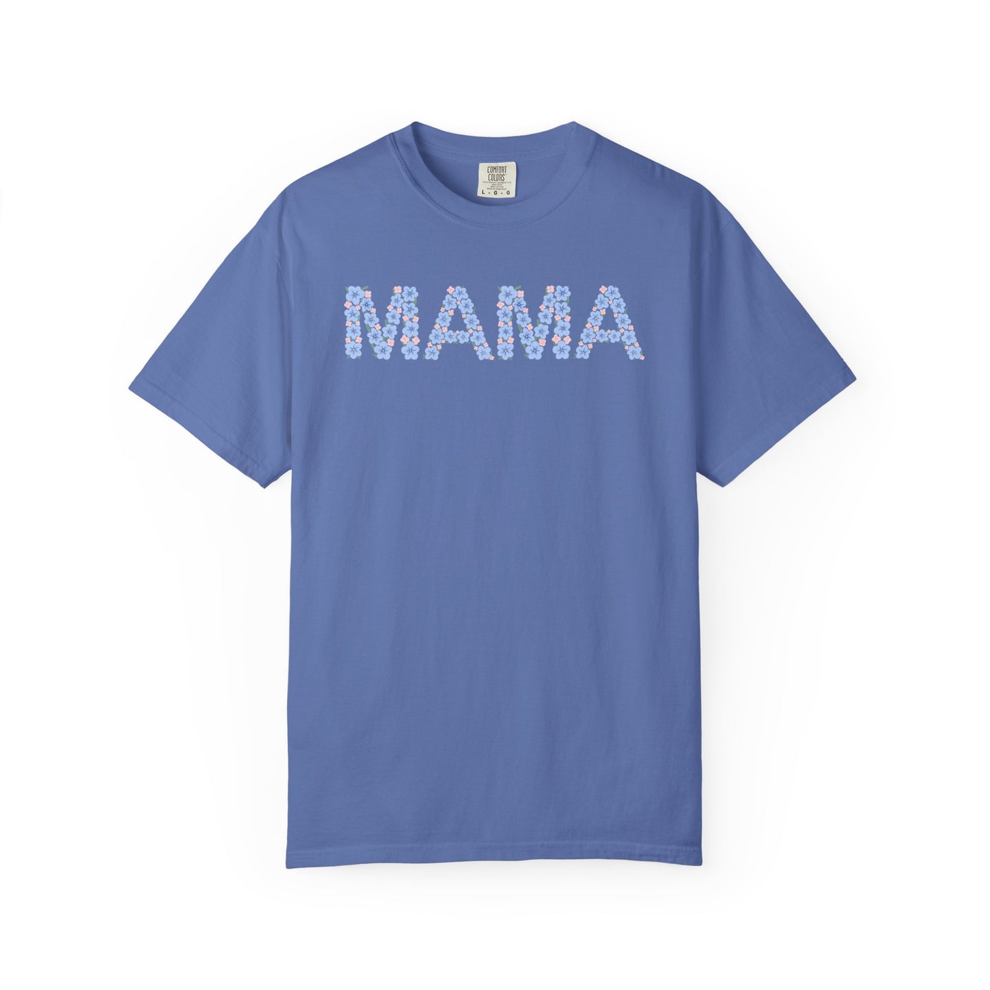 Mama Floral Comfort Colors Tee