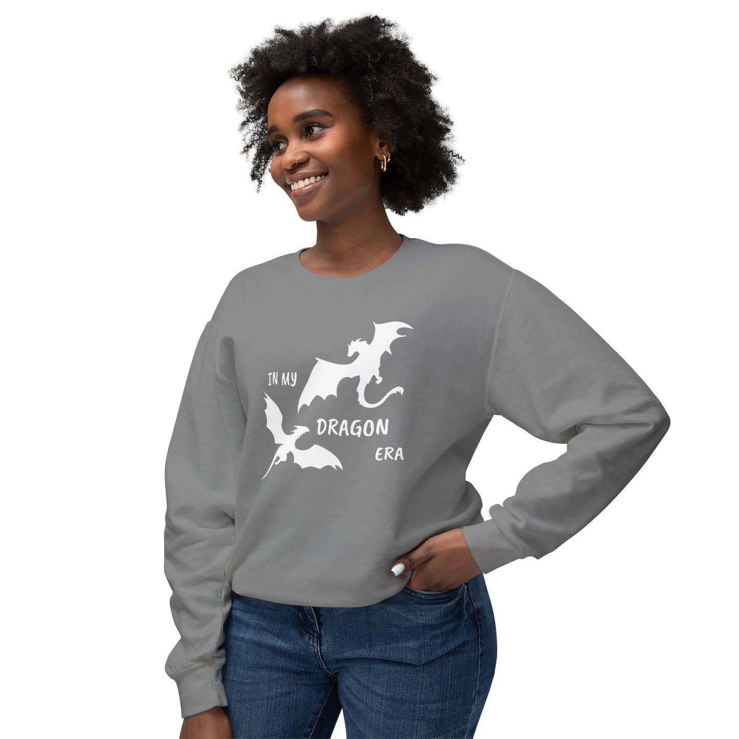 In My Dragon Era Comfort Colors Sweatshirt