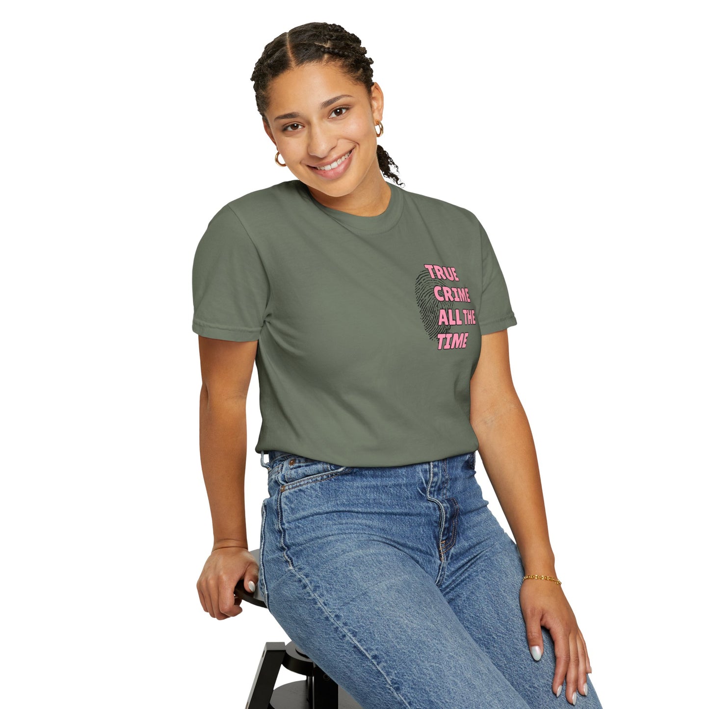True Crime All The Time Comfort Colors Tee