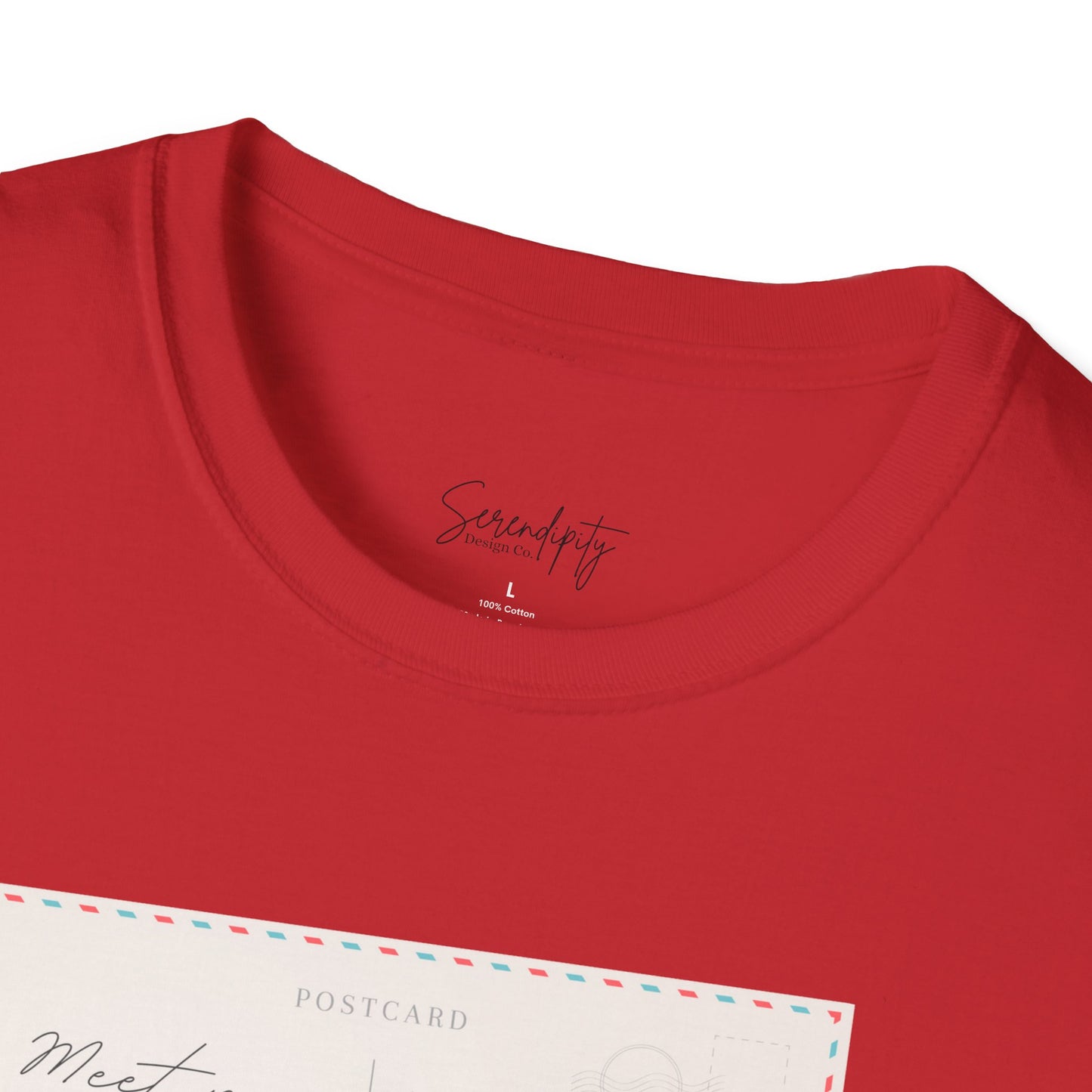 August Postcard Soft Style Tee