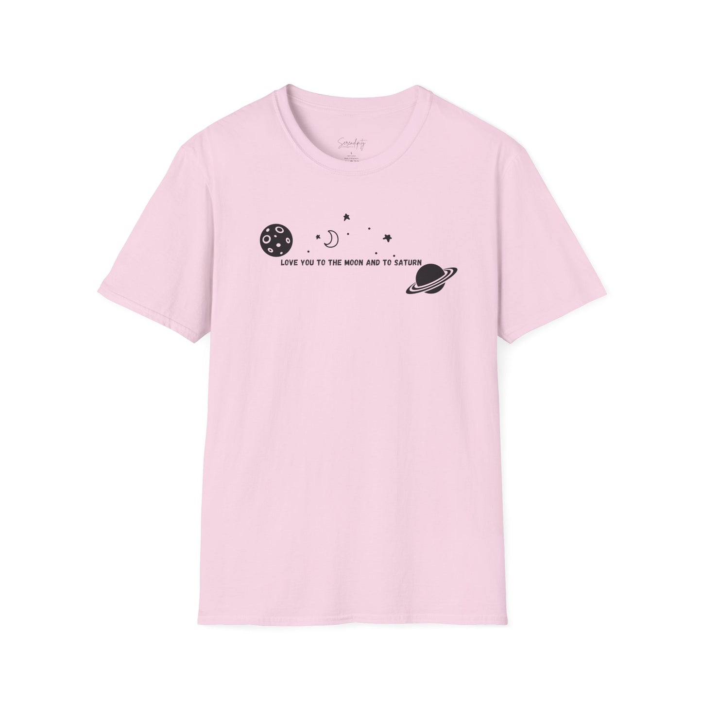 Love You to the Moon and to Saturn Soft Style Tee