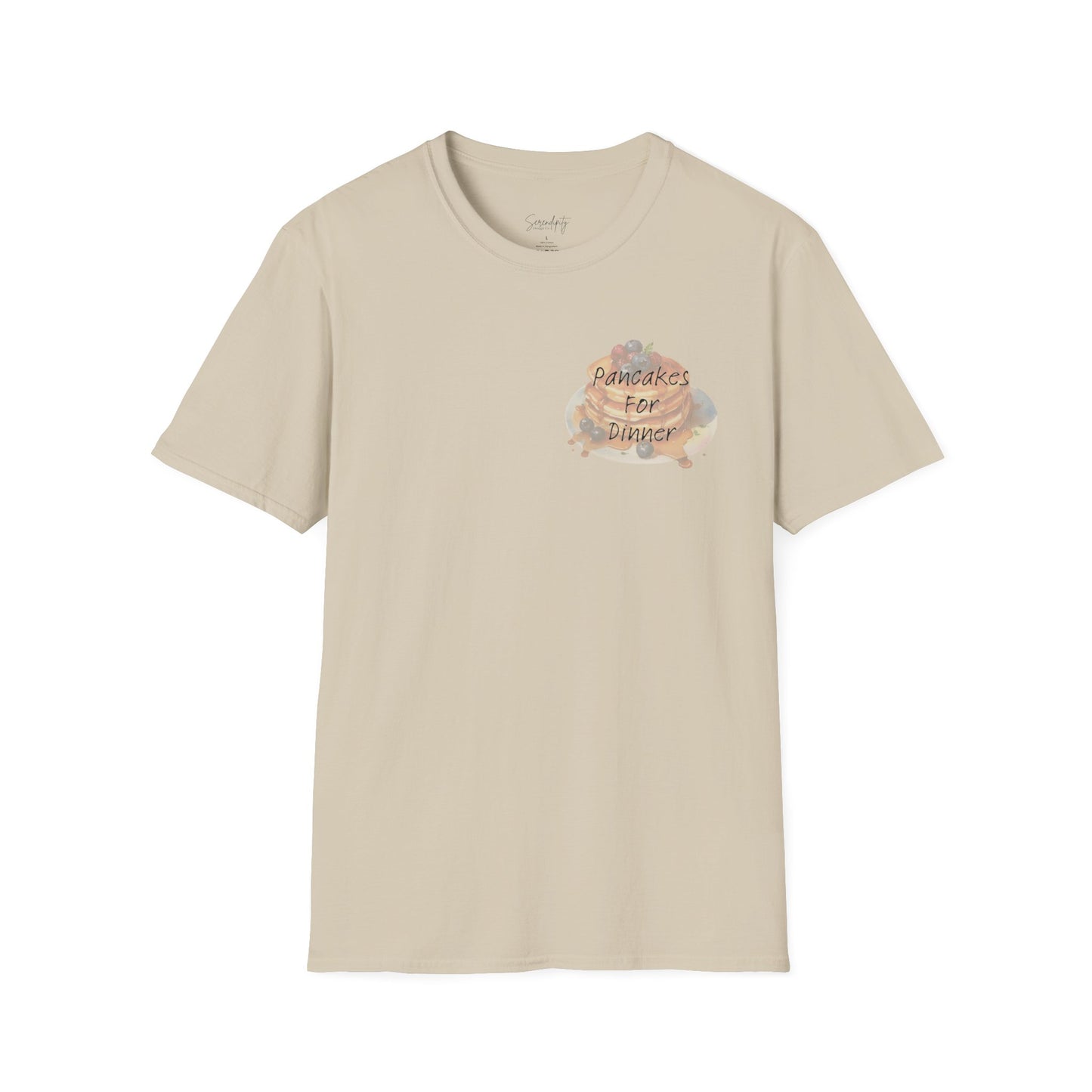 Pancakes for Dinner Soft Style Tee