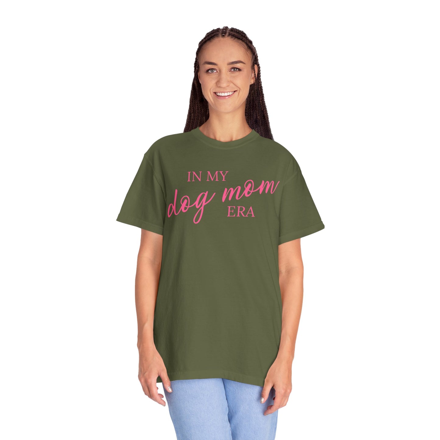 In My Dog Mom Era Comfort Colors Tee