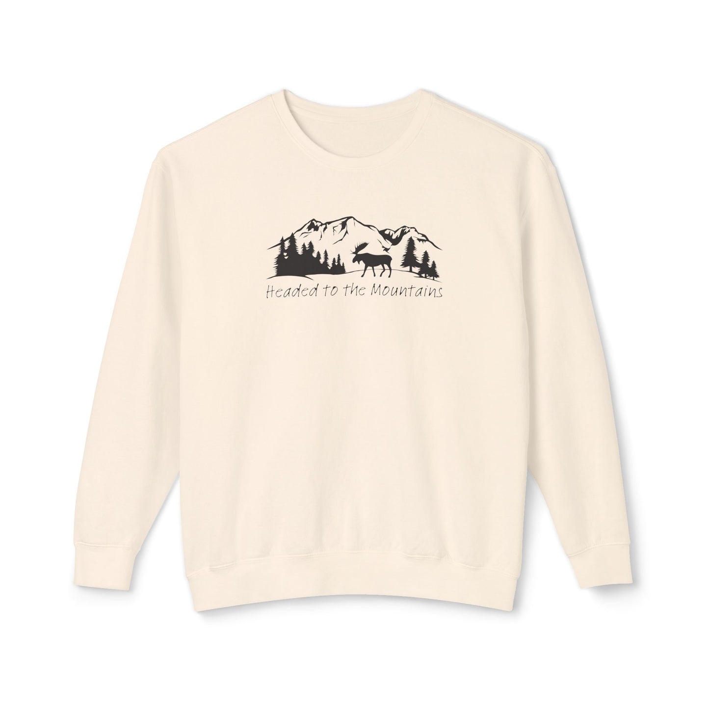 Headed to the Mountains Comfort Colors Sweatshirt
