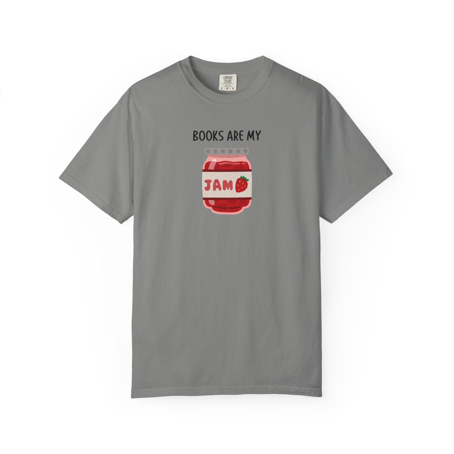 Books Are My Jam Comfort Colors Tee
