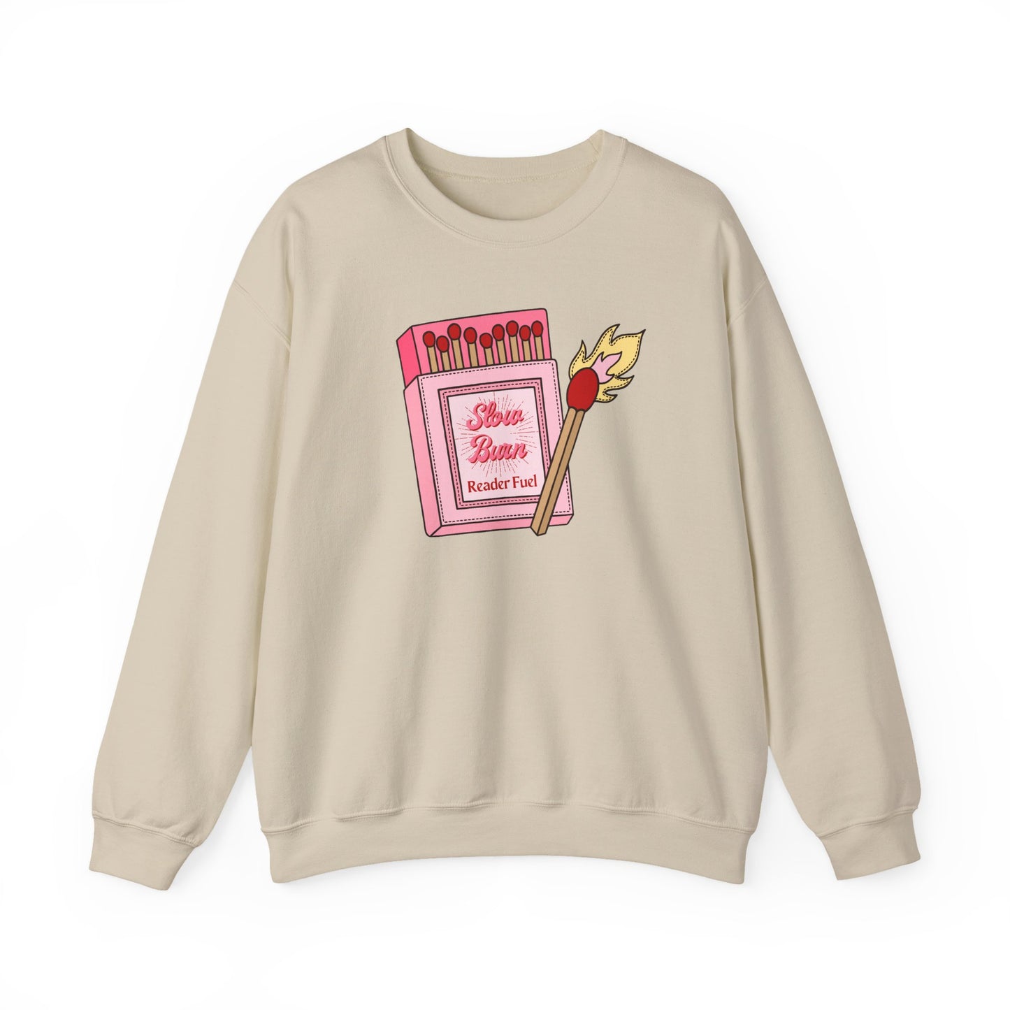 Slow Burn Matches Crewneck Sweatshirt