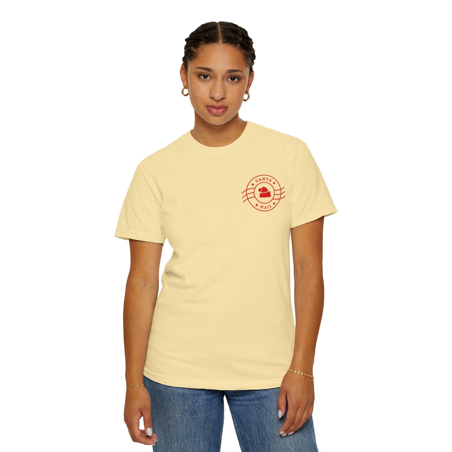 Santa Mail Comfort Colors Tee
