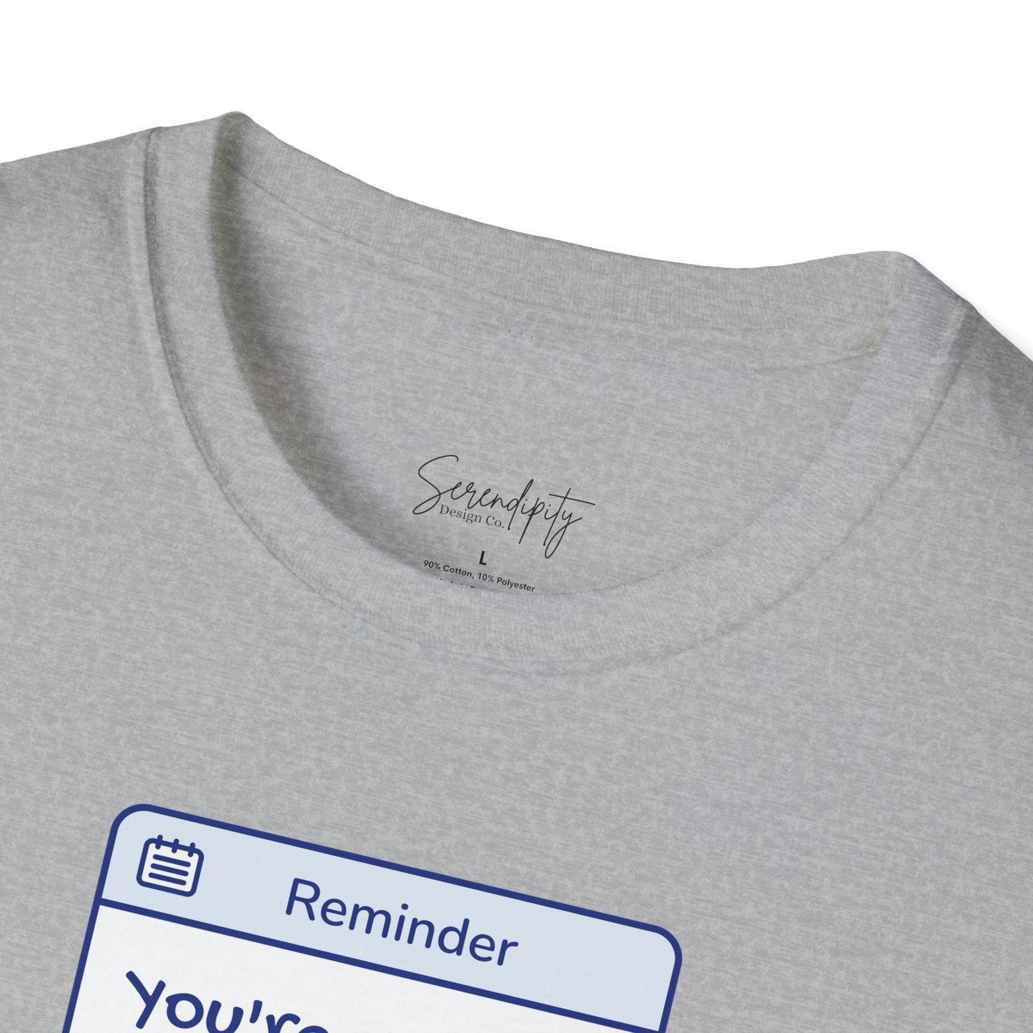 You're On Your Own Kid Reminder Soft Style Tee
