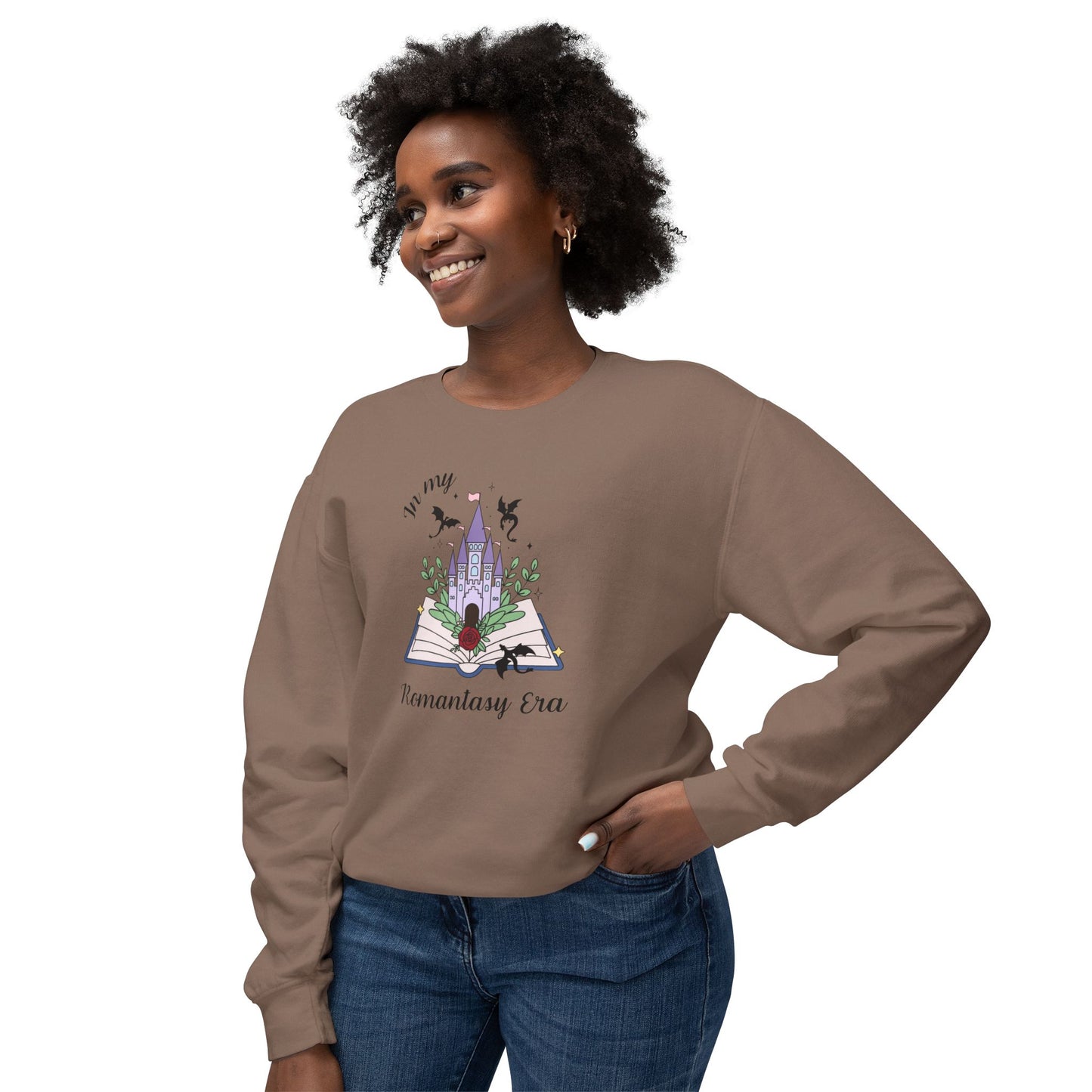 In My Romantasy Era Comfort Colors Sweatshirt