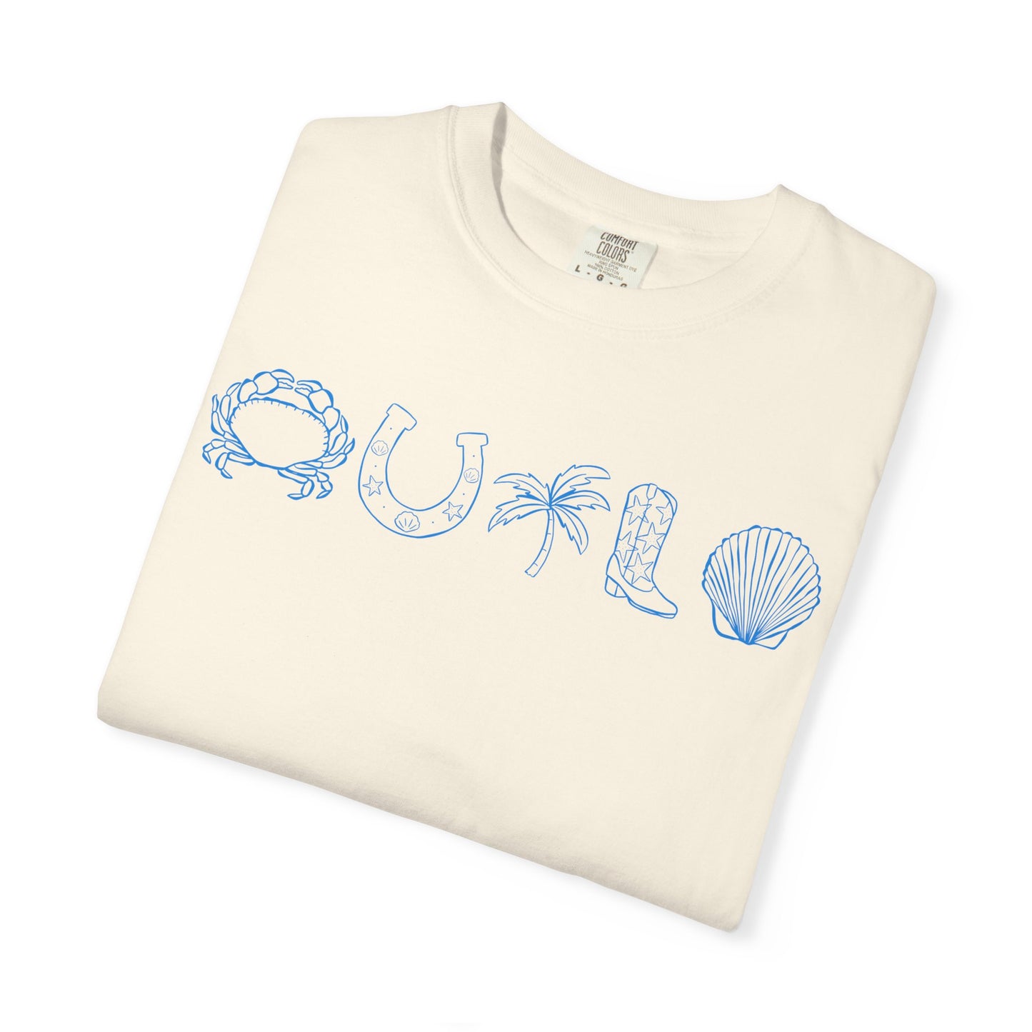 Coastal Cowgirl Comfort Colors Tee