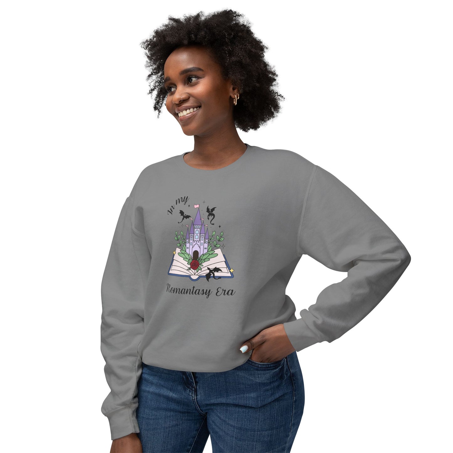 In My Romantasy Era Comfort Colors Sweatshirt