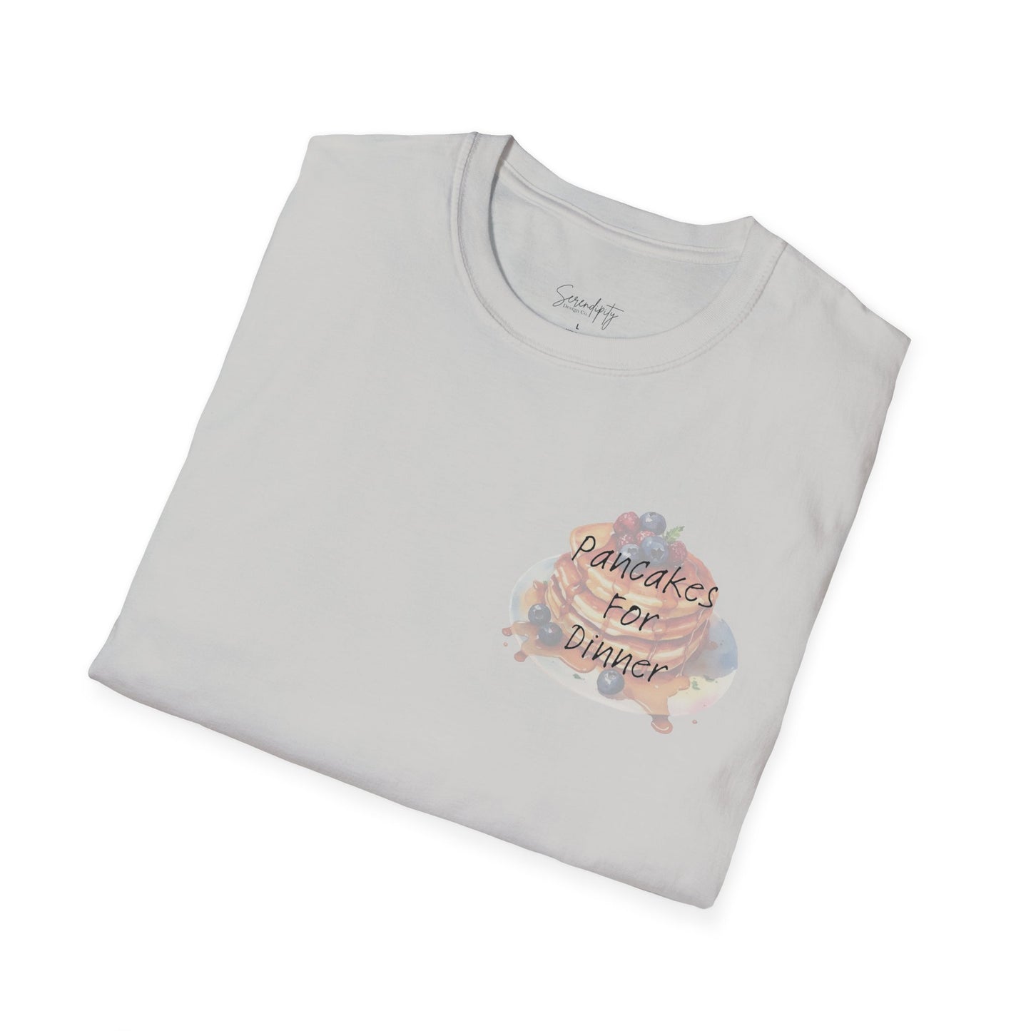Pancakes for Dinner Soft Style Tee