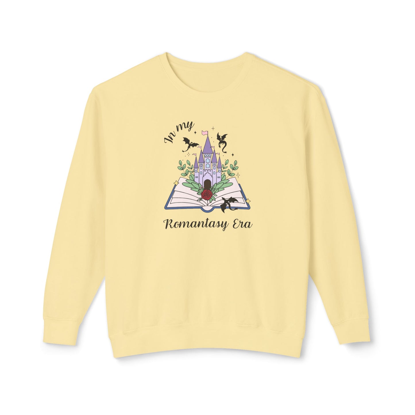 In My Romantasy Era Comfort Colors Sweatshirt