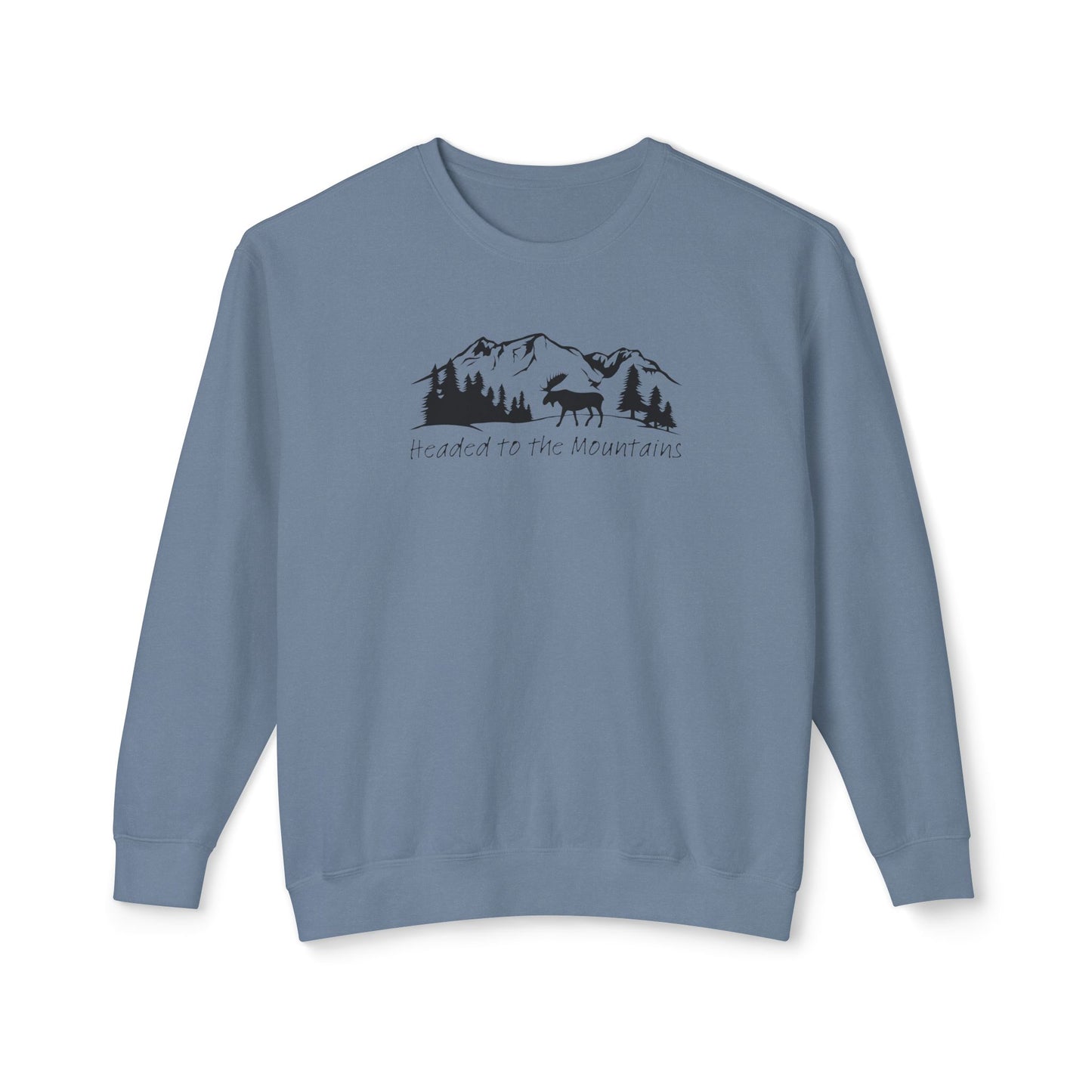 Headed to the Mountains Comfort Colors Sweatshirt