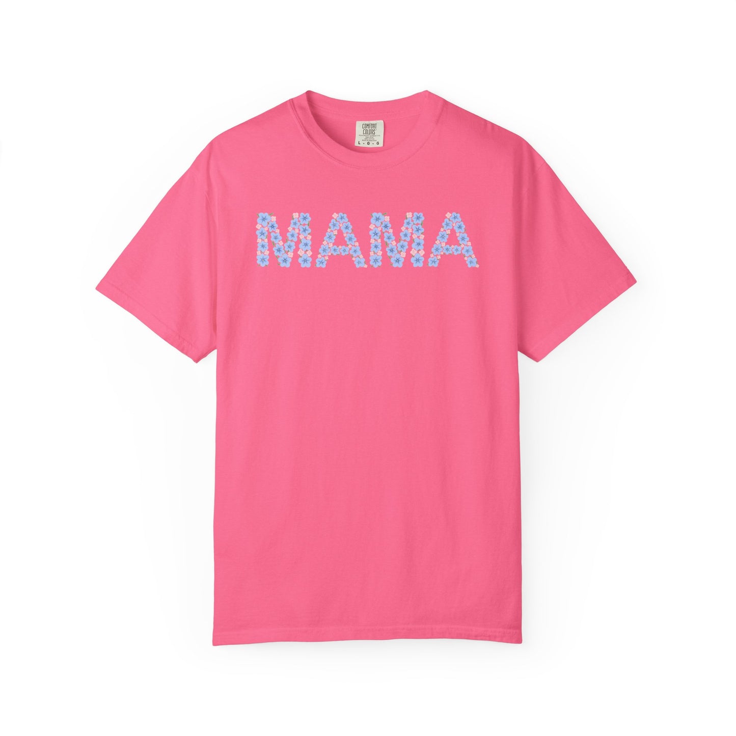 Mama Floral Comfort Colors Tee