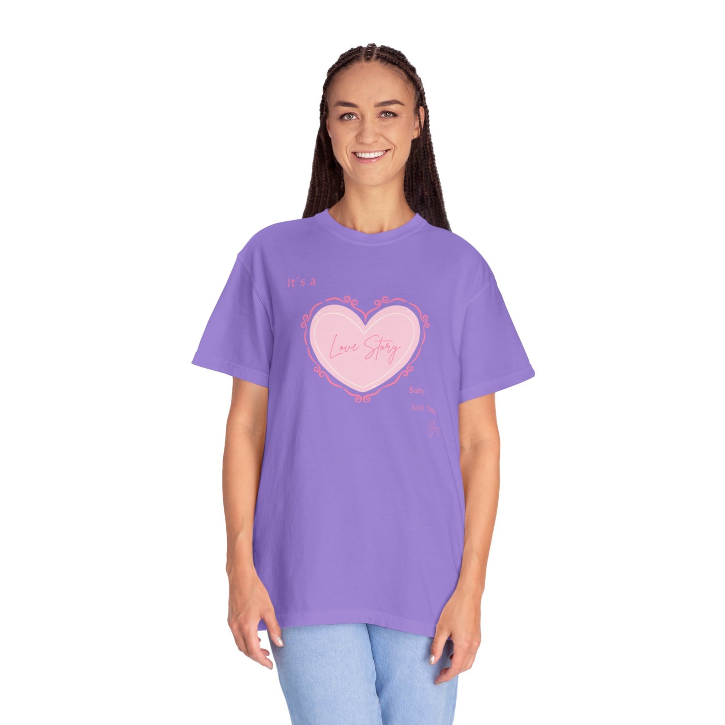 Love Story Coquette Comfort Colors Tee