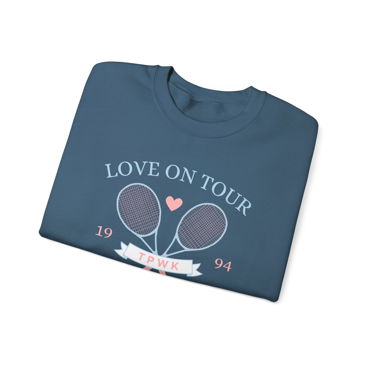 Love On Tour Tennis Club Crewneck Sweatshirt
