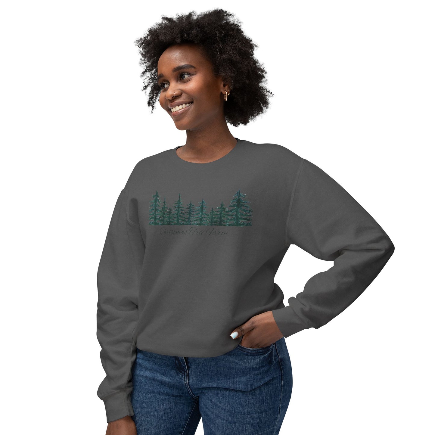 Christmas Tree Farm Comfort Colors Sweatshirt