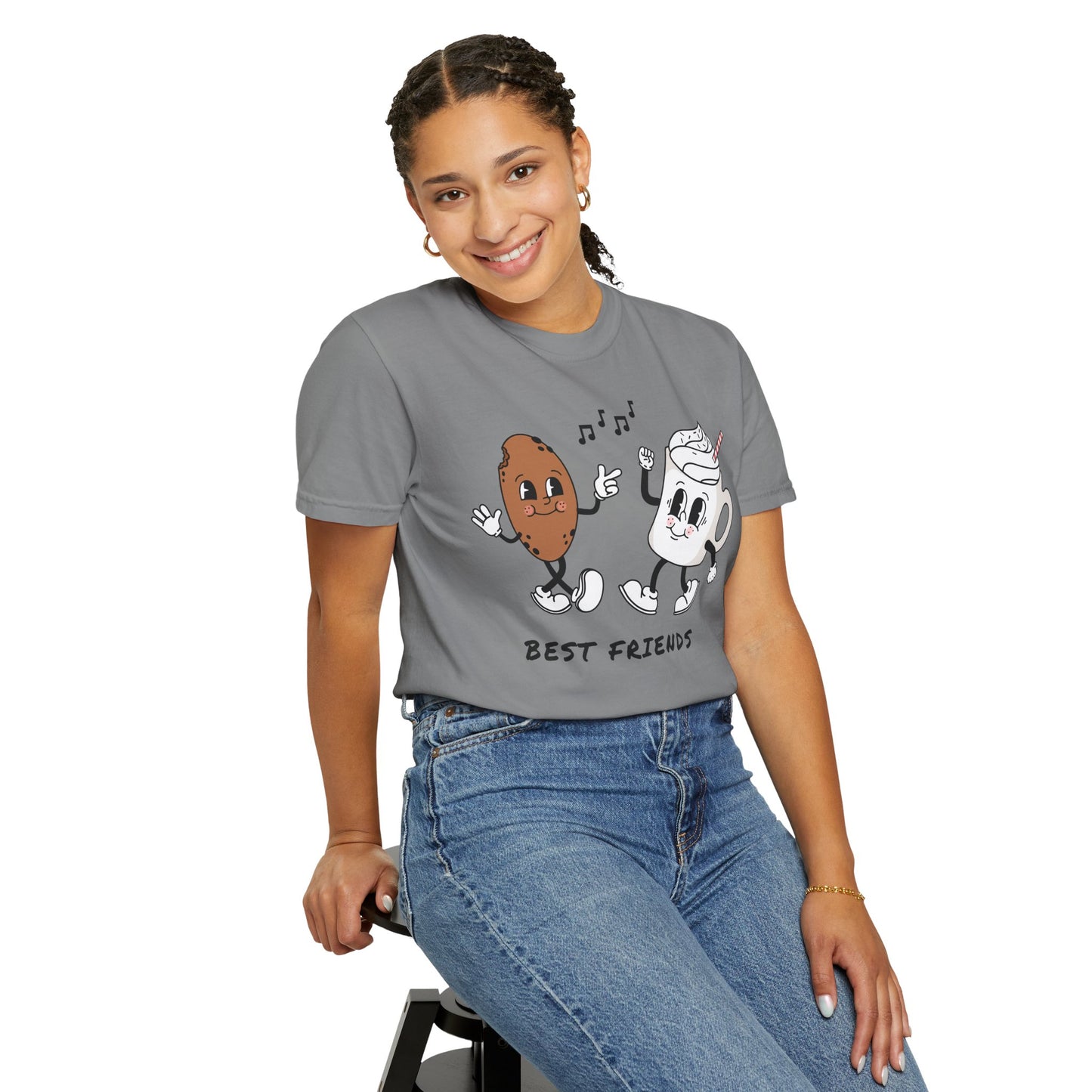 Cookies & Milk Best Friends Comfort Colors Tee