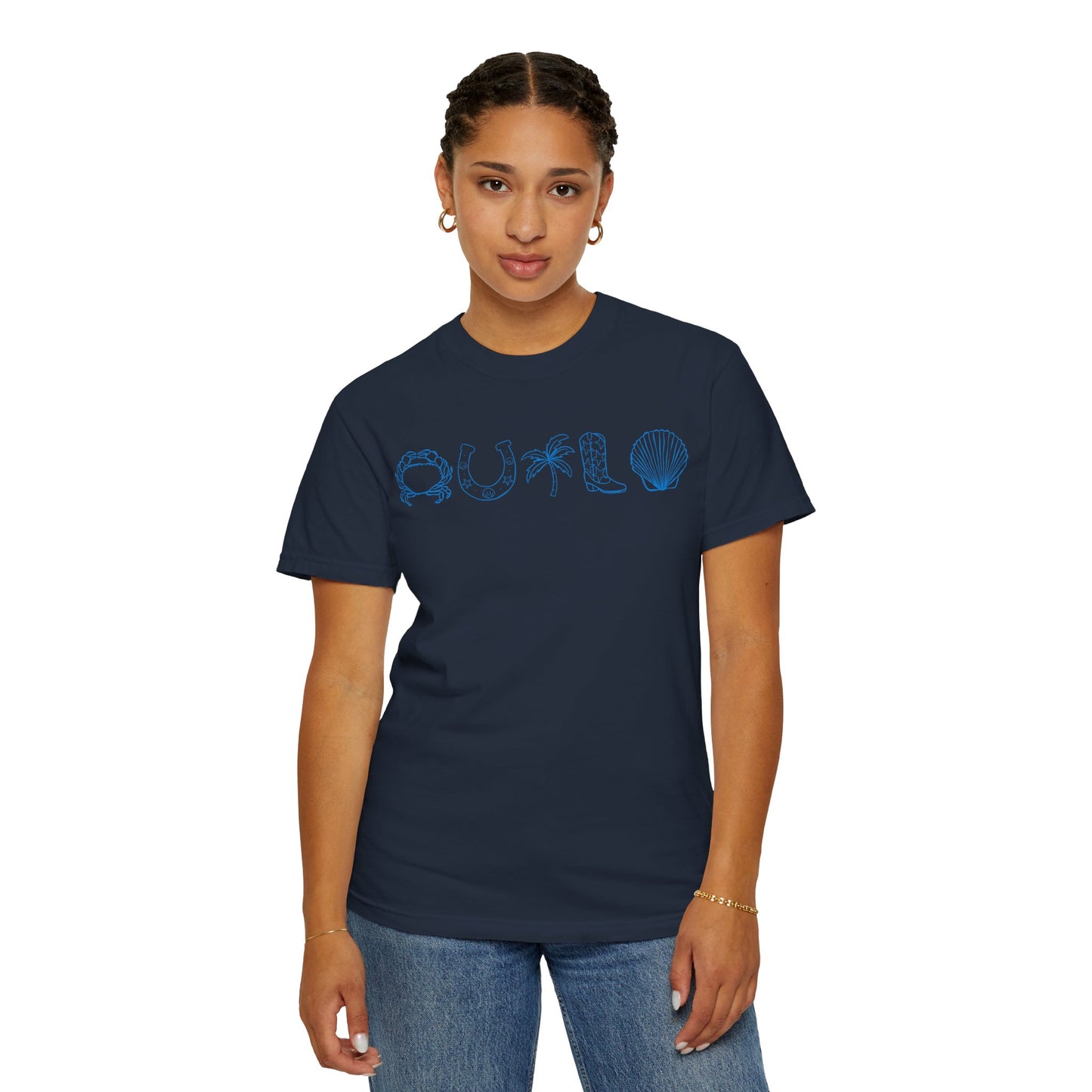 Coastal Cowgirl Comfort Colors Tee