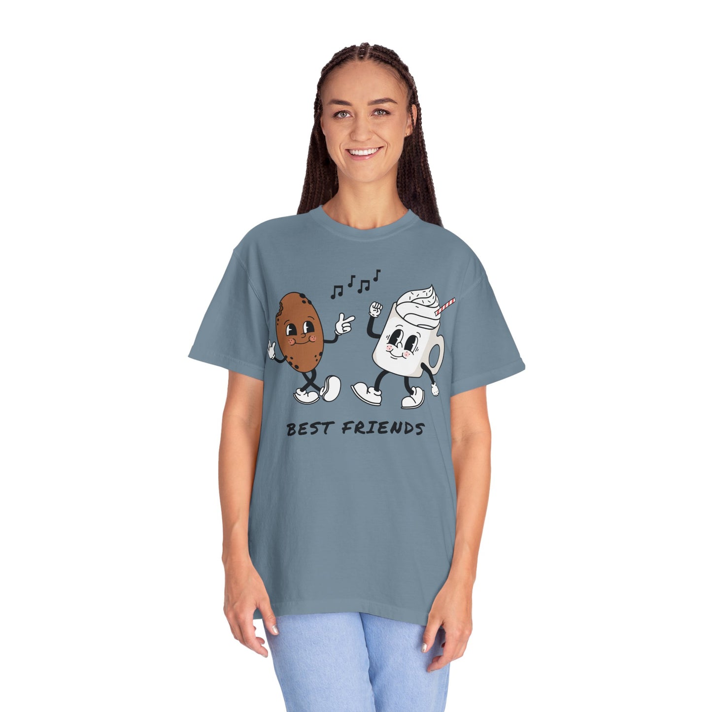 Cookies & Milk Best Friends Comfort Colors Tee