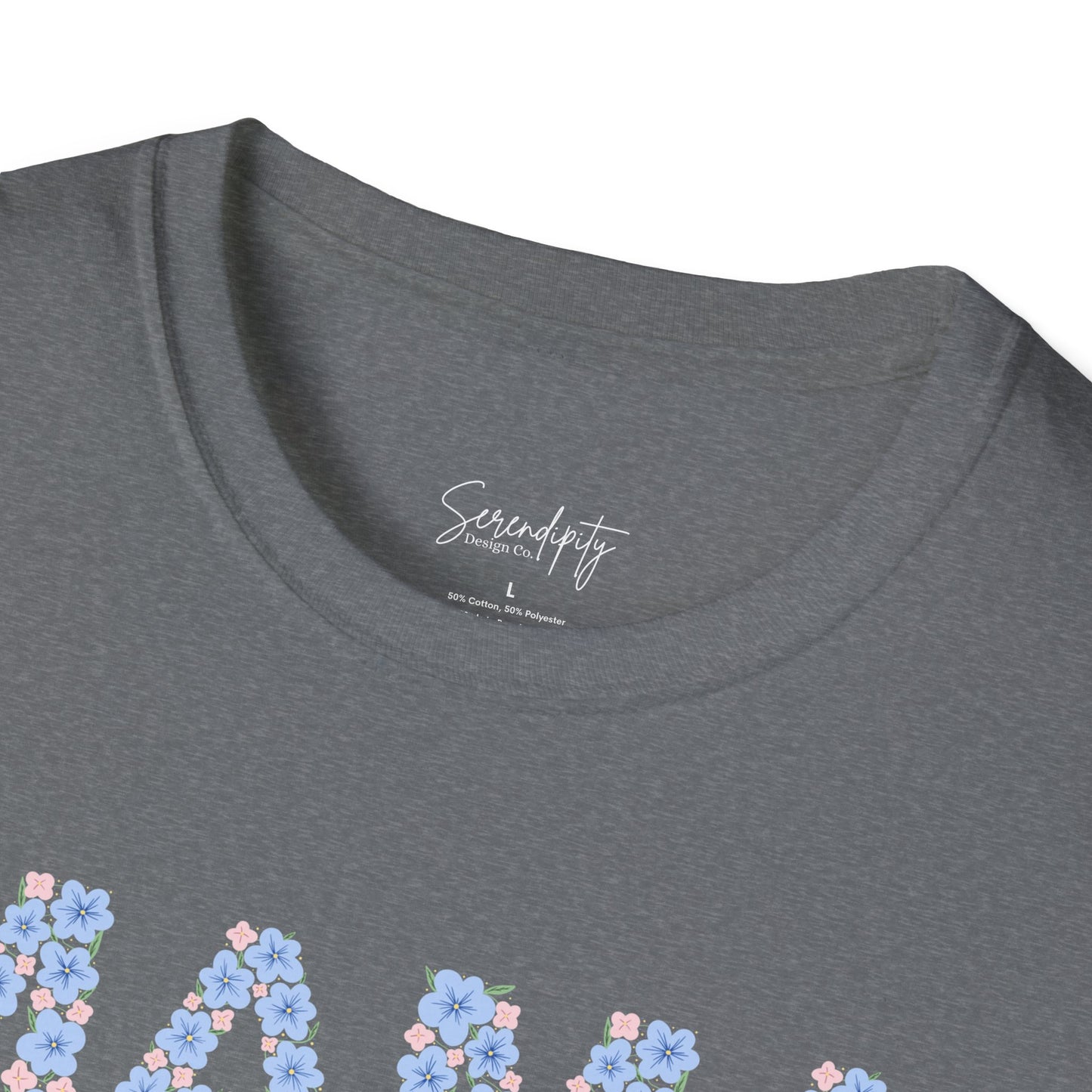 Mama Floral Soft Style Tee