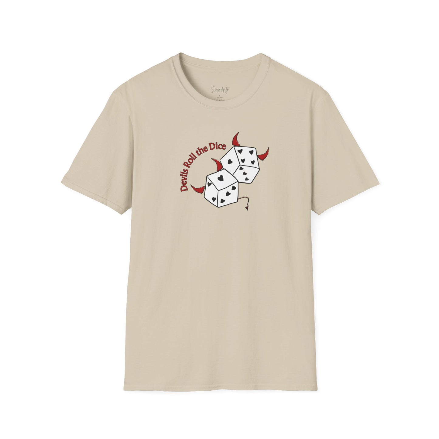 Devils Roll The Dice Soft Style Tee