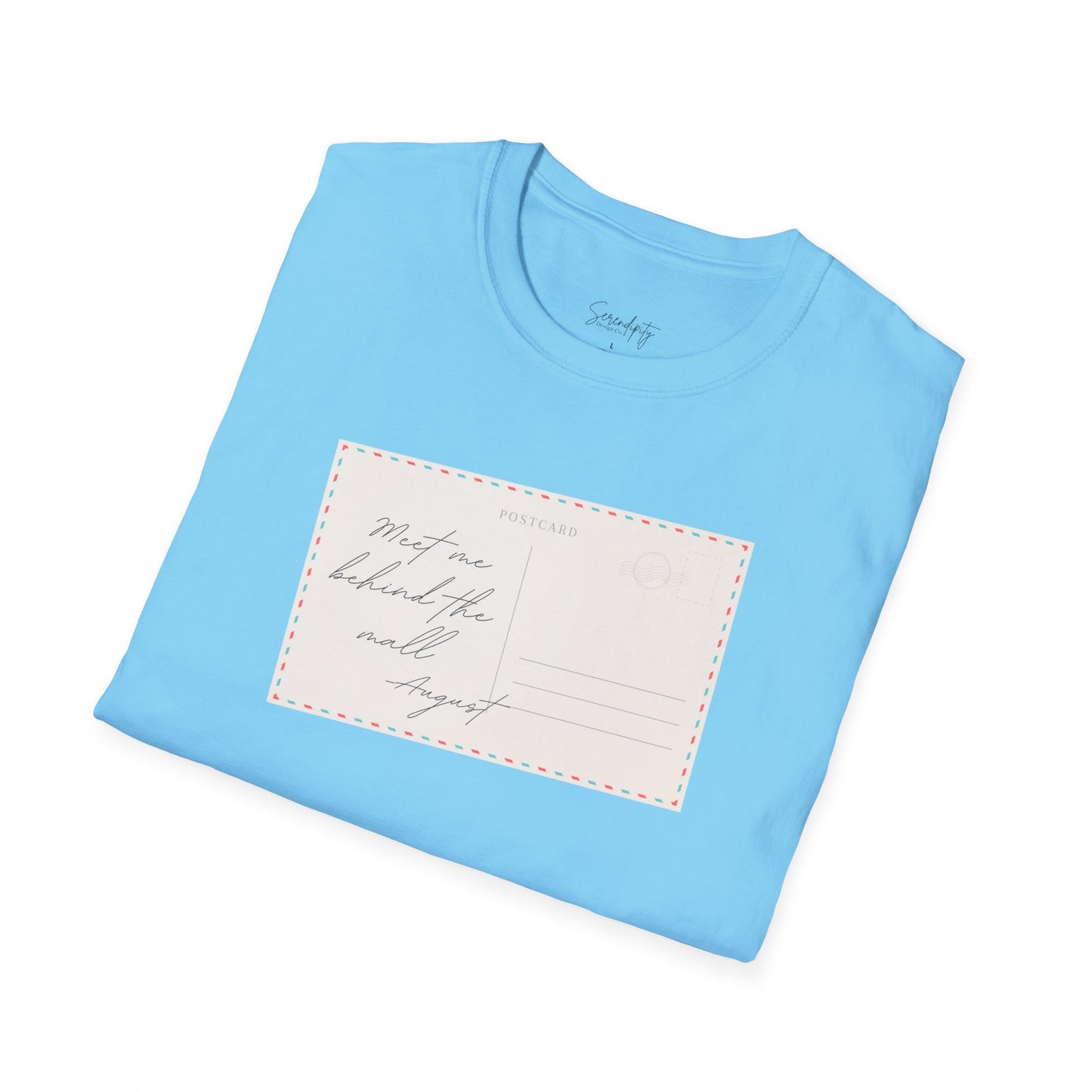 August Postcard Soft Style Tee