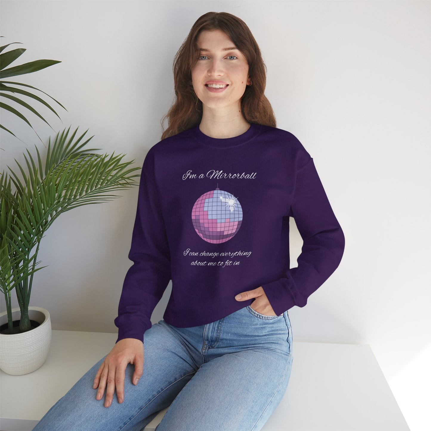 Mirrorball Crewneck Sweatshirt