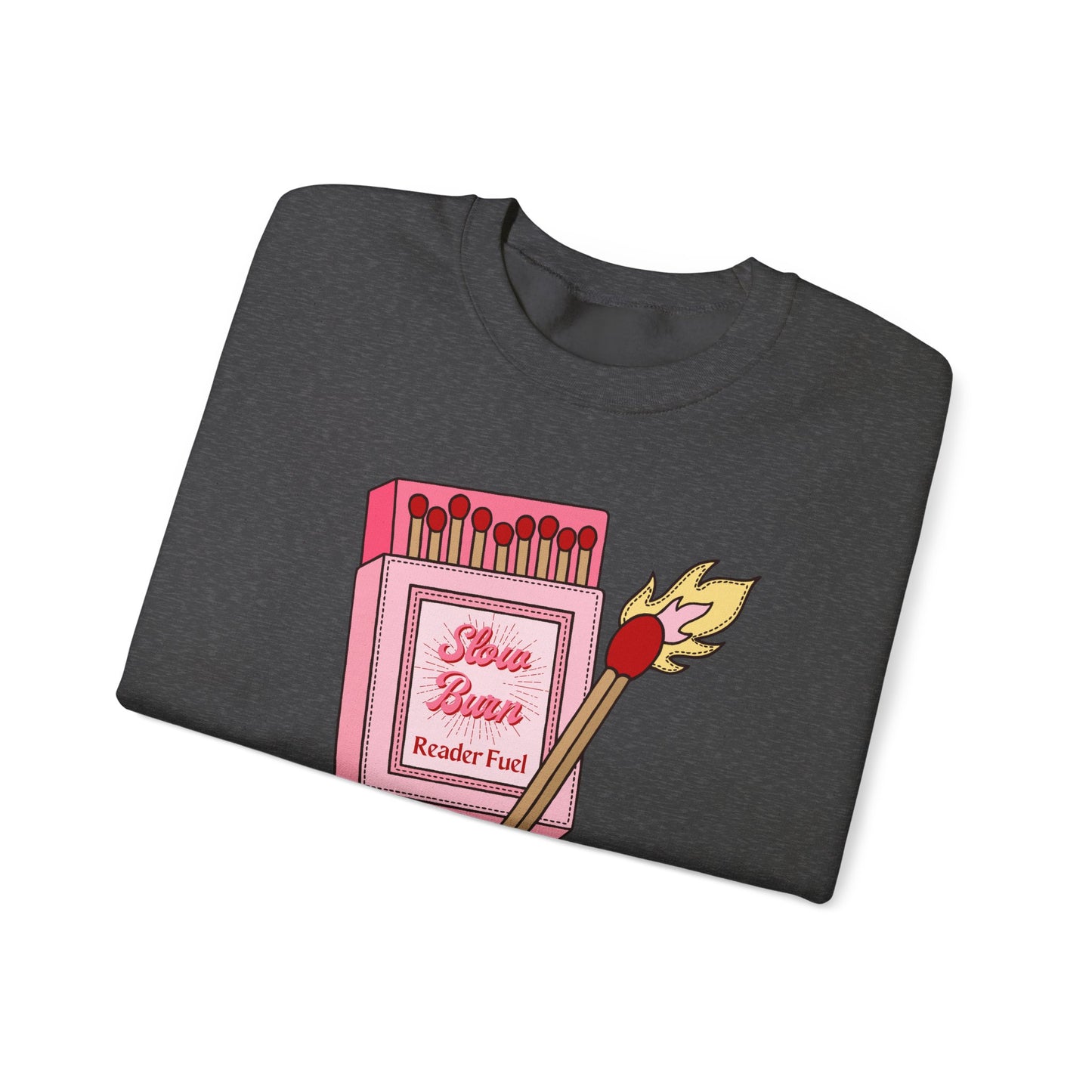 Slow Burn Matches Crewneck Sweatshirt
