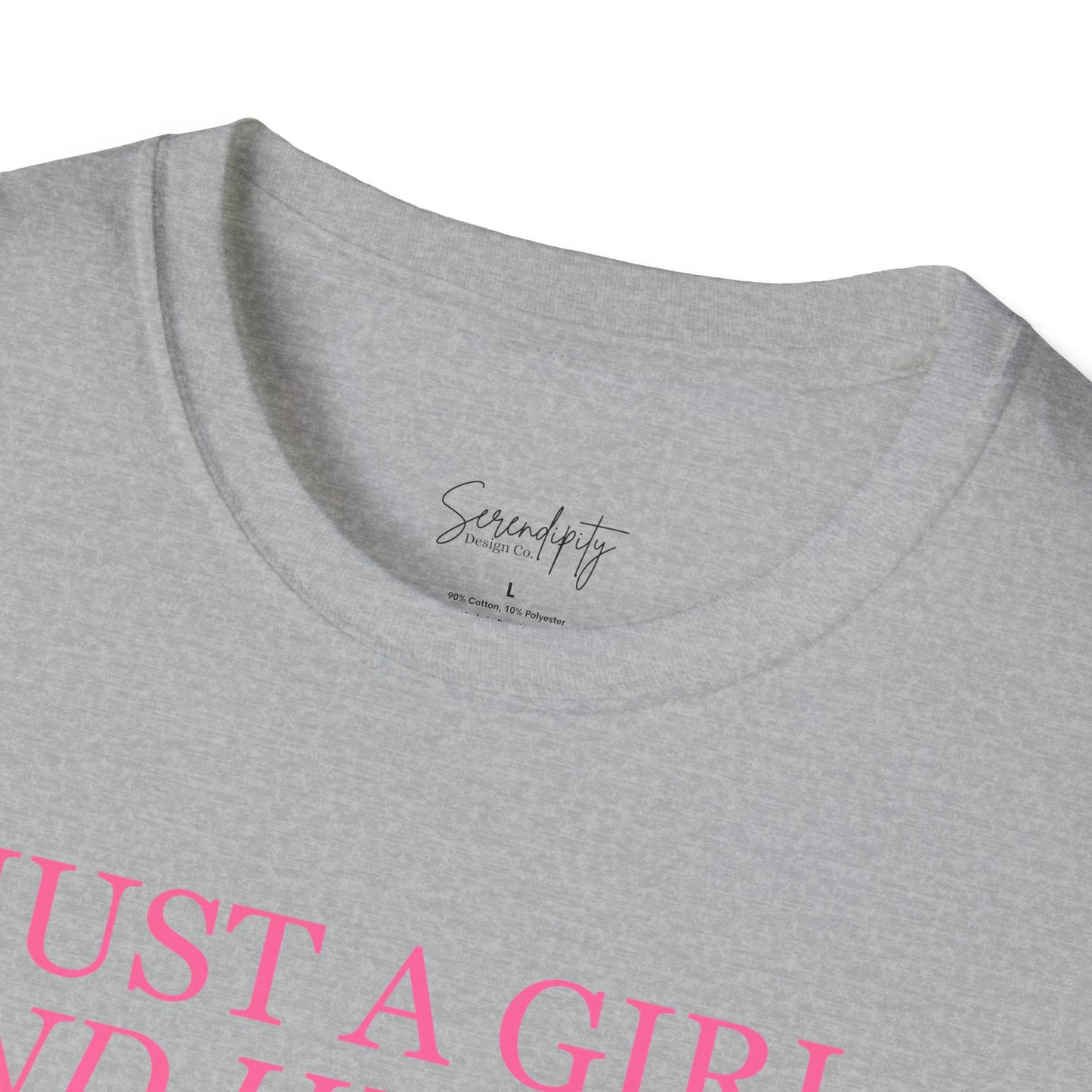 Just a Girl and Her Dog Soft Style Tee