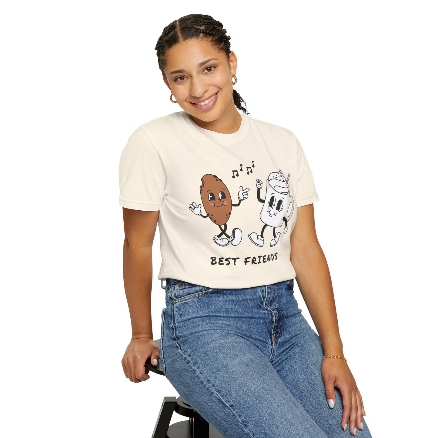 Cookies & Milk Best Friends Comfort Colors Tee