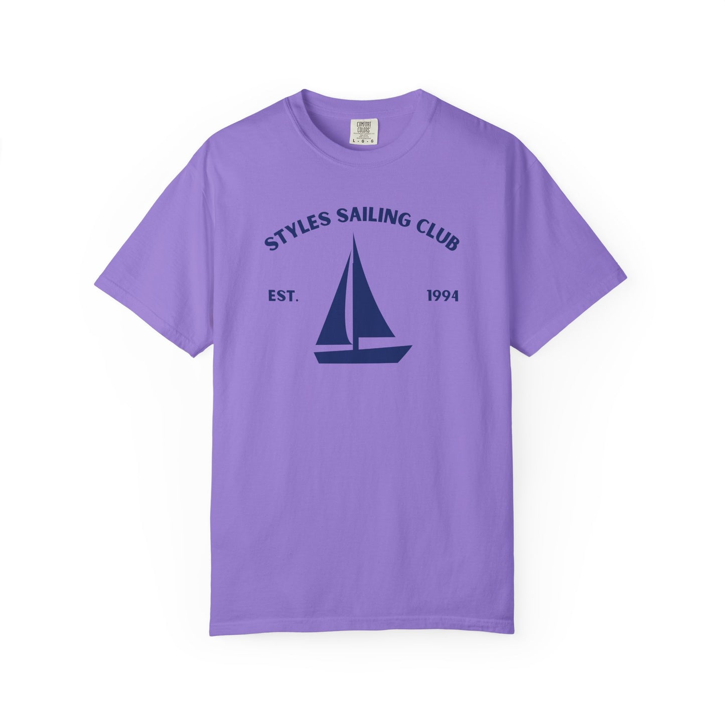 Styles Sailing Club Comfort Colors Tee