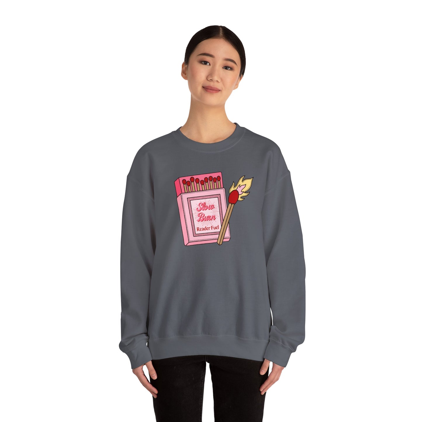 Slow Burn Matches Crewneck Sweatshirt